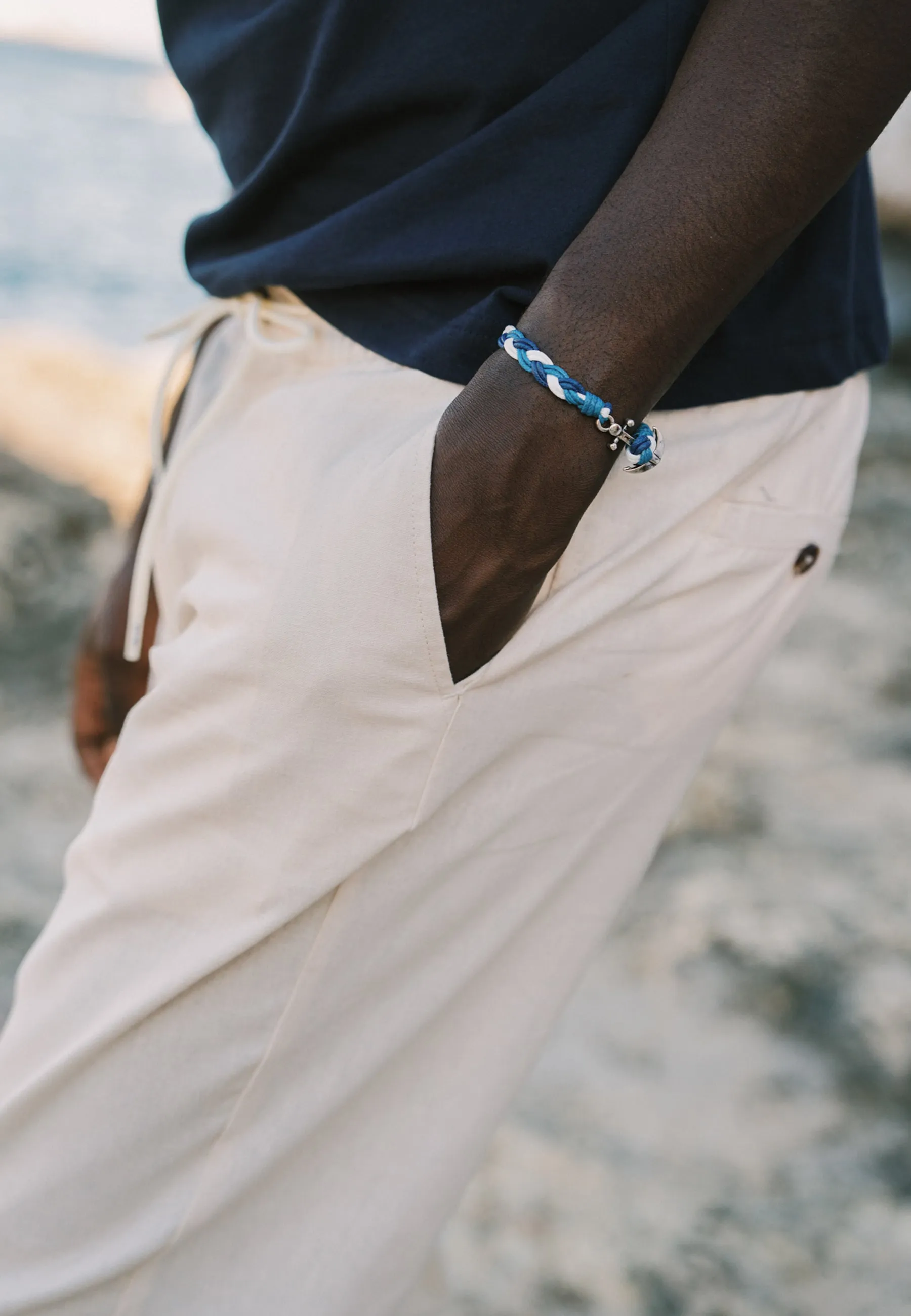 LUKE linen trousers solid | beige