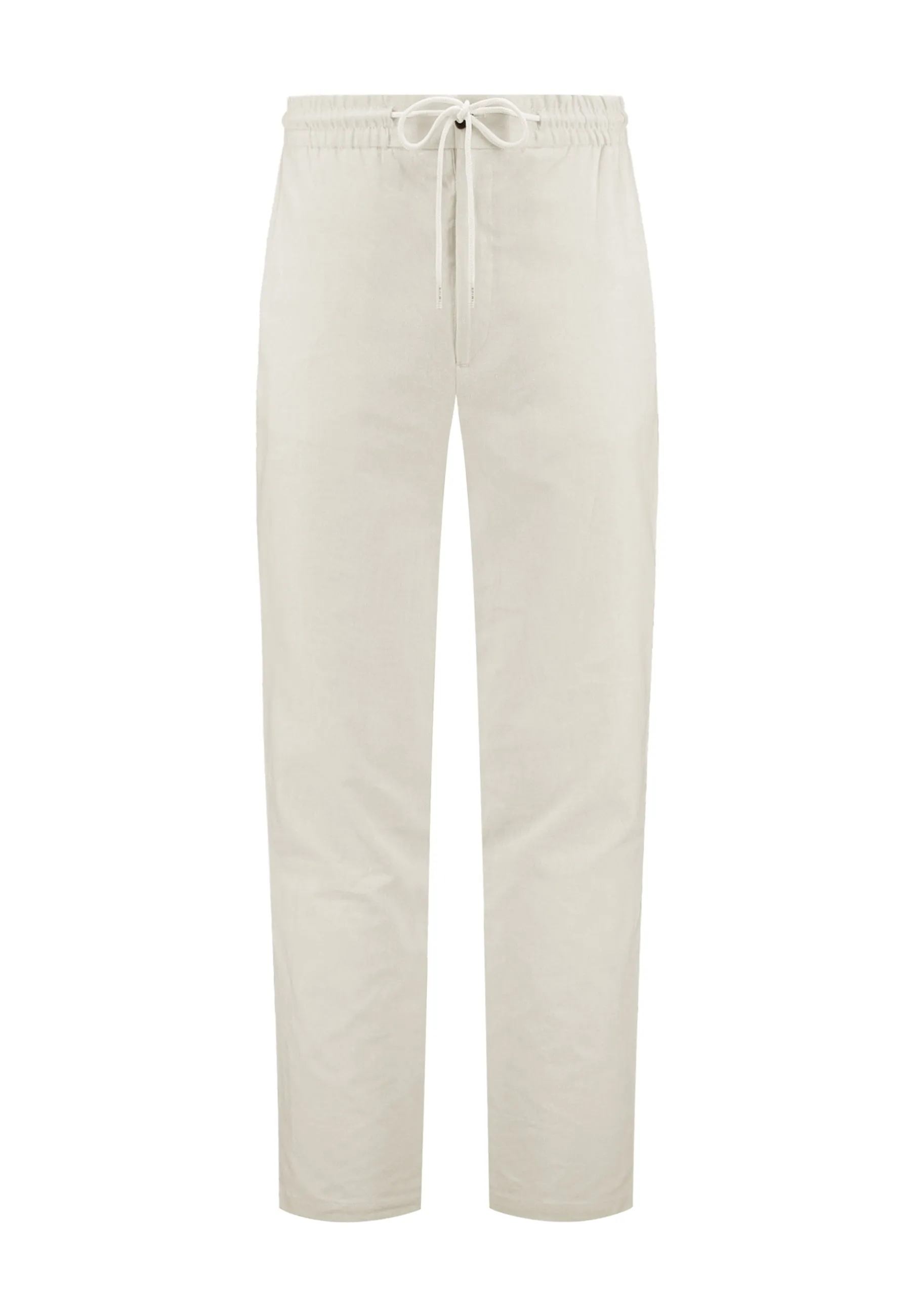 LUKE linen trousers solid | beige