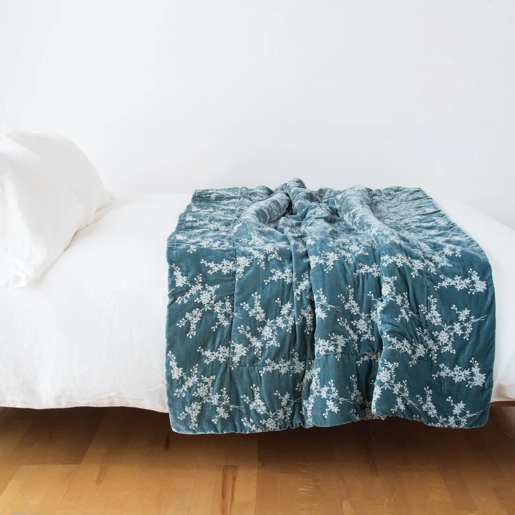Lynette Bed End Blanket - Mineral