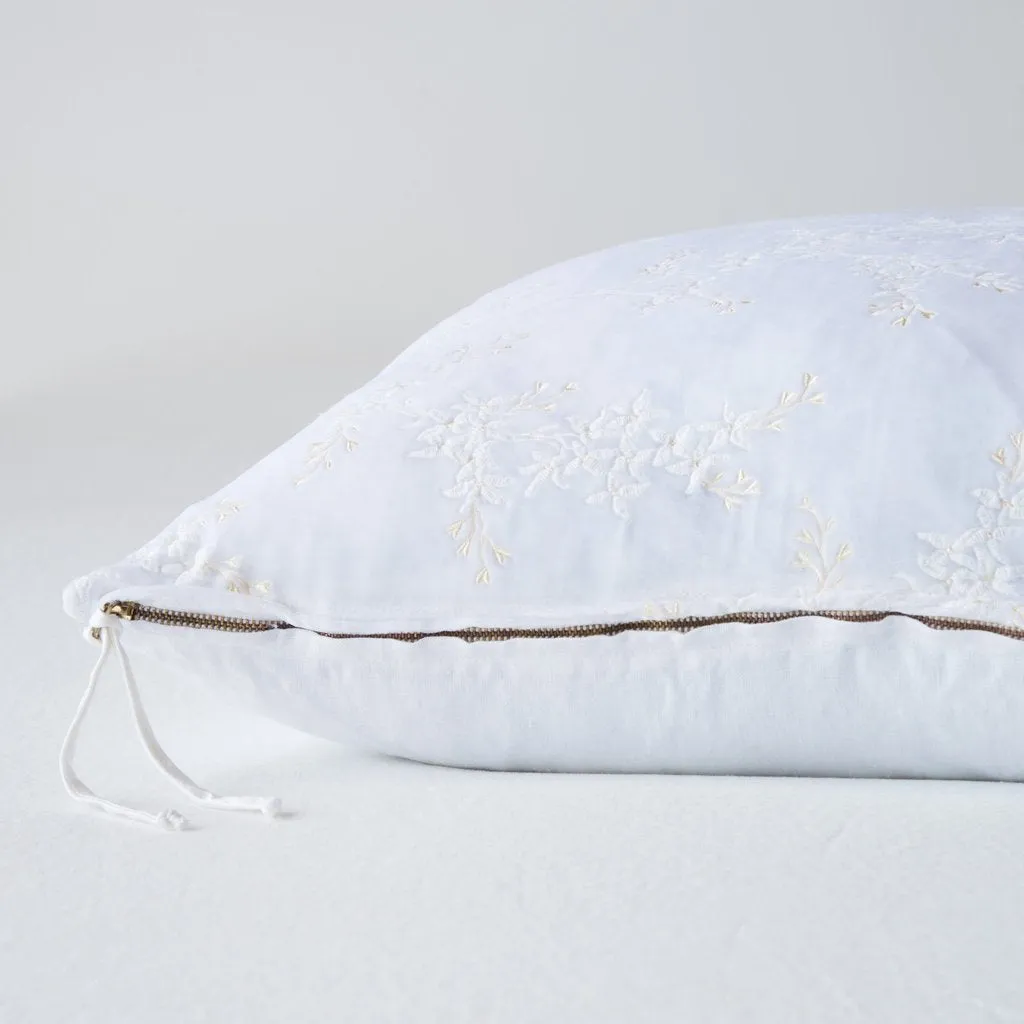 Lynette Euro Sham - White