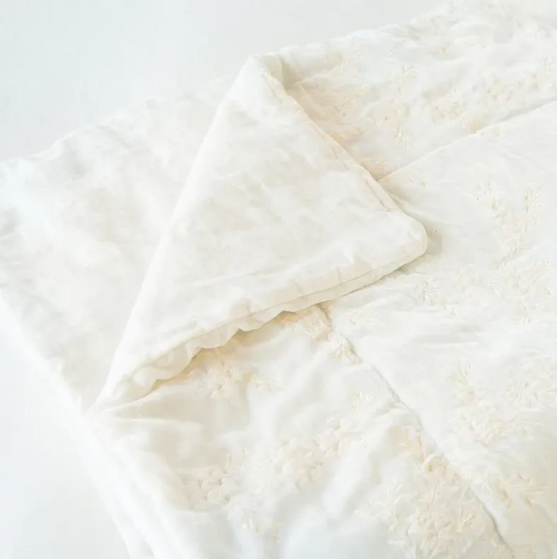 Lynette Throw Blanket - Winter White