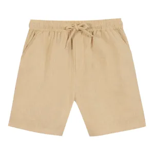 Lyon Beige Linen Short