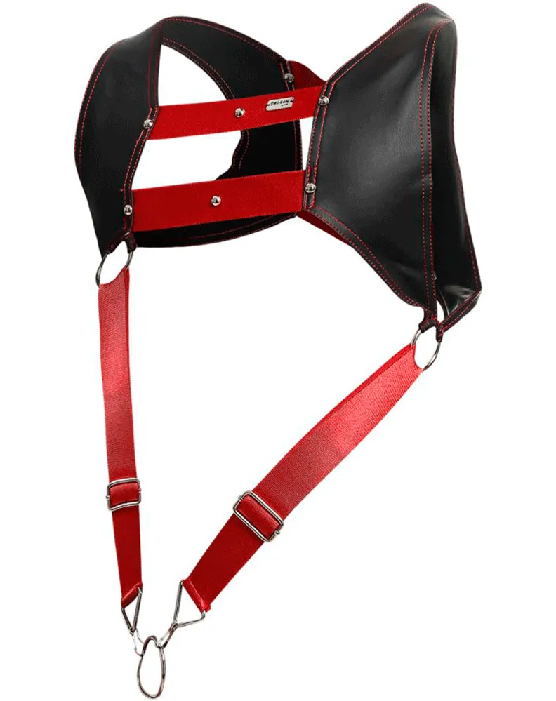 Malebasics Dmbl08 Dngeon Croptop Cockring Harness Army