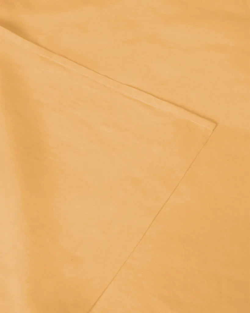 Marcel Linen Duvet Set - Mustard