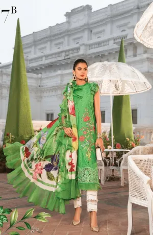 Maria.B. Unstitched Luxe Lawn "Mein Teri Aan" SS'22 D#07B