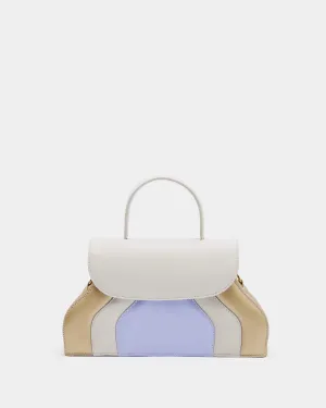 Marieta Padded White / Purple / Gold