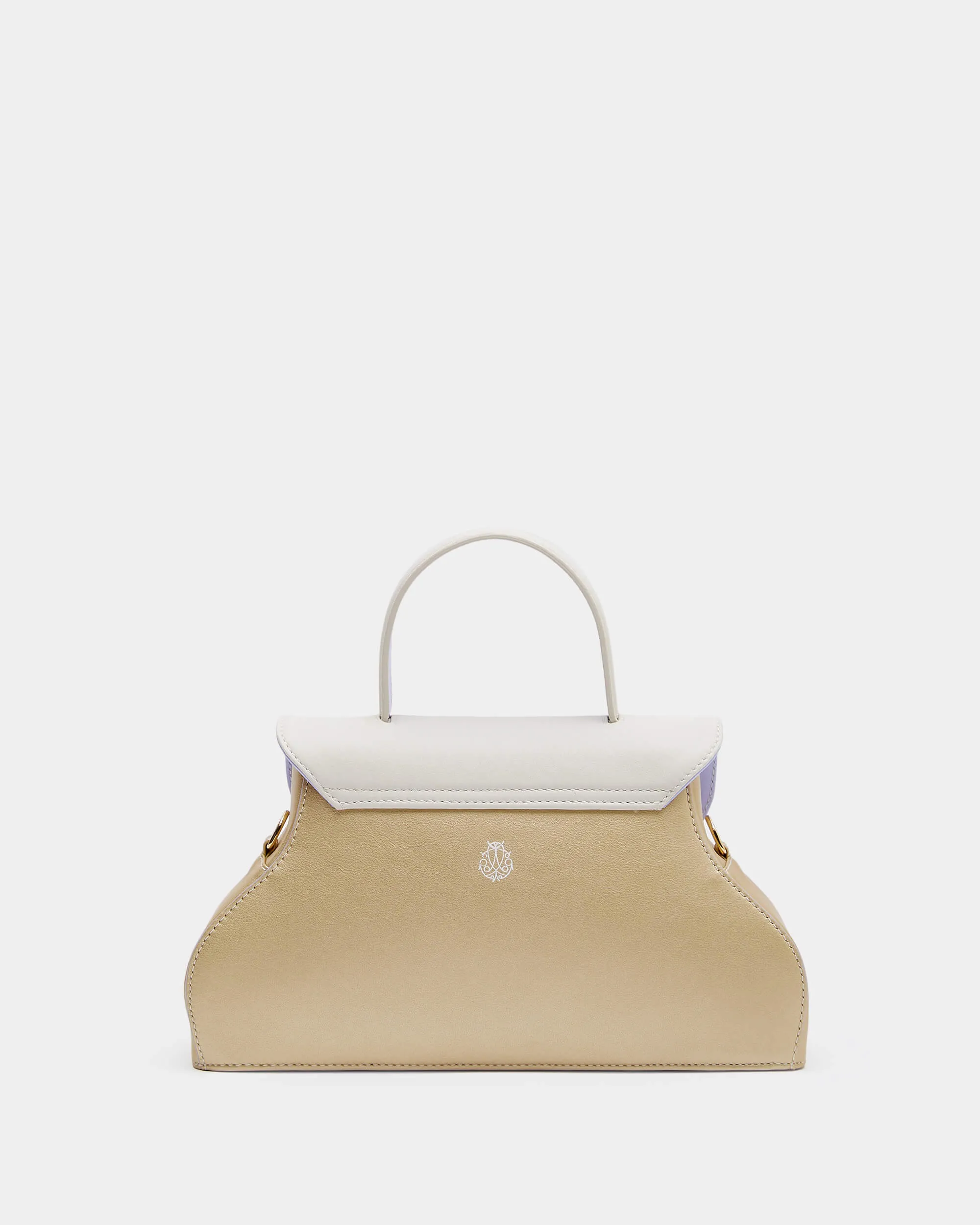Marieta Padded White / Purple / Gold