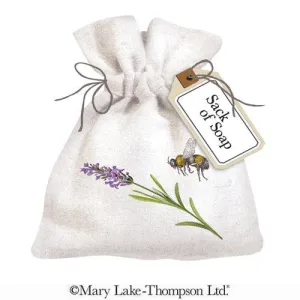 Mary Lake Thompson Botanical Lavender Sack of Soap 6oz