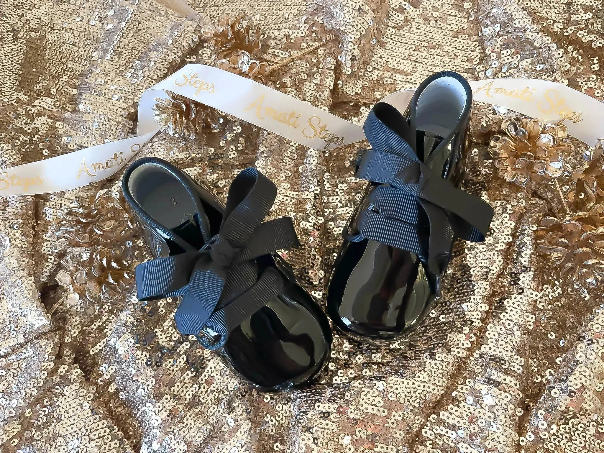 Maya - Black Patent Leather Boots