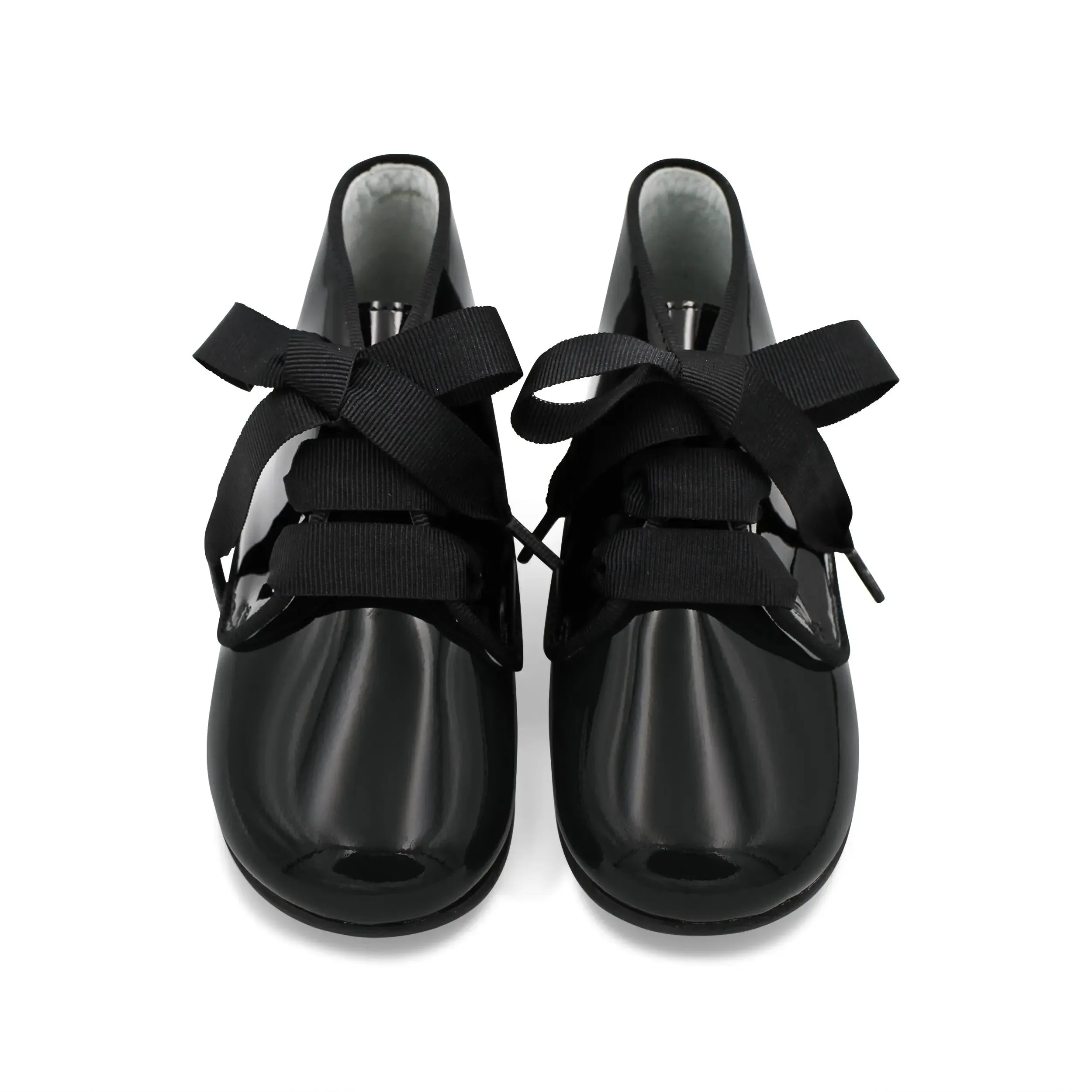 Maya - Black Patent Leather Boots