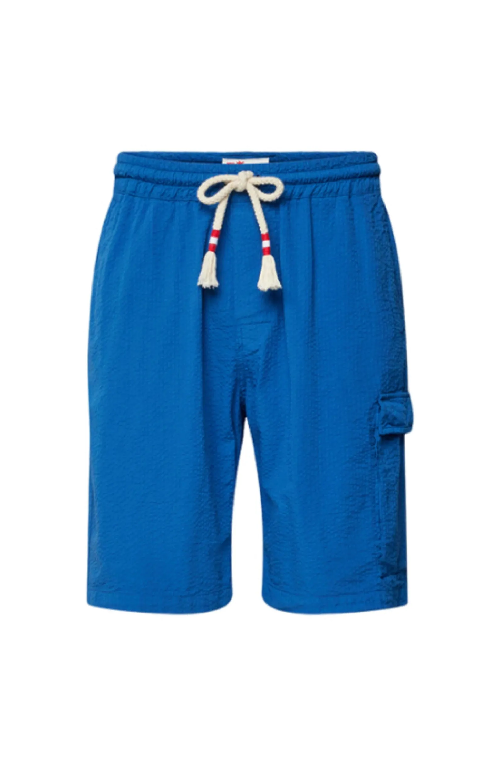 MC2 SAINT BARTH Men White Linen Bermuda Marseille