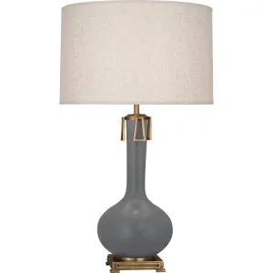 MCR92 Matte Ash Athena Table Lamp