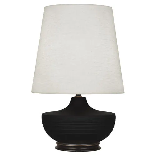 MDC25 Matte Dark Coal Michael Berman Nolan Table Lamp