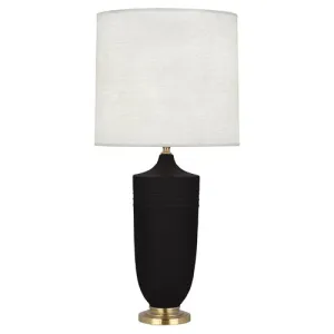 MDC27 Matte Dark Coal Michael Berman Hadrian Table Lamp