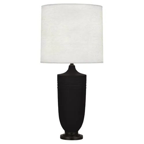 MDC28 Matte Dark Coal Michael Berman Hadrian Table Lamp