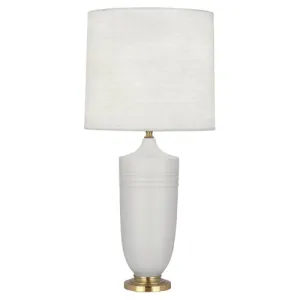 MDV27 Matte Dove Michael Berman Hadrian Table Lamp