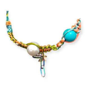 Mediterranean Sea Rocker Butterfly Charm Anklet