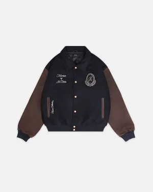 Member of No Clubs Varsity Jacket - Navy