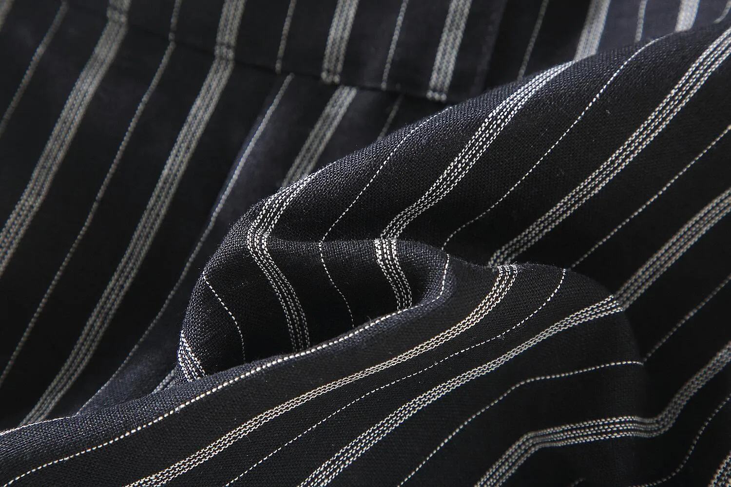 Men's Stripe Linen Drawstring Pants