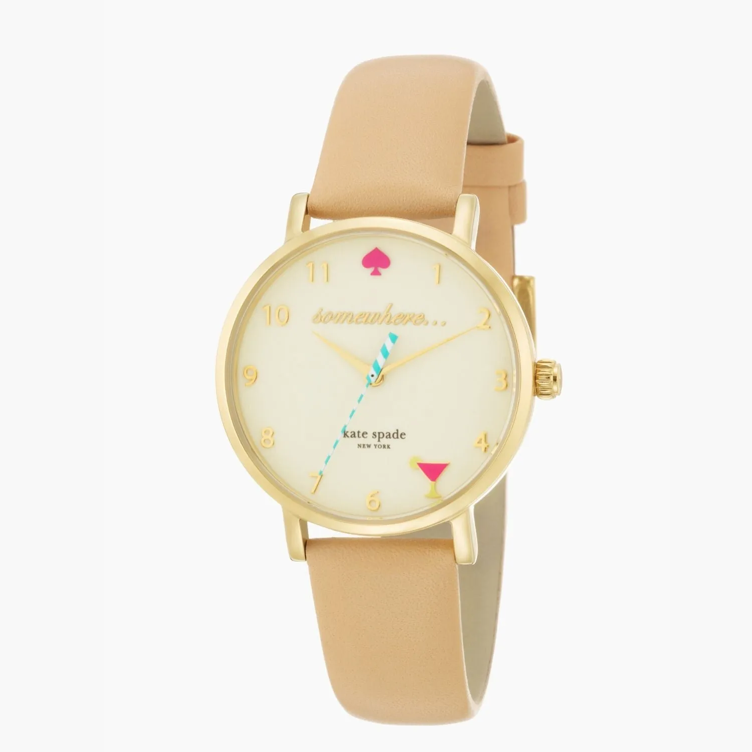 Metro 5 O’clock Somewhere Vachetta Leather Watch