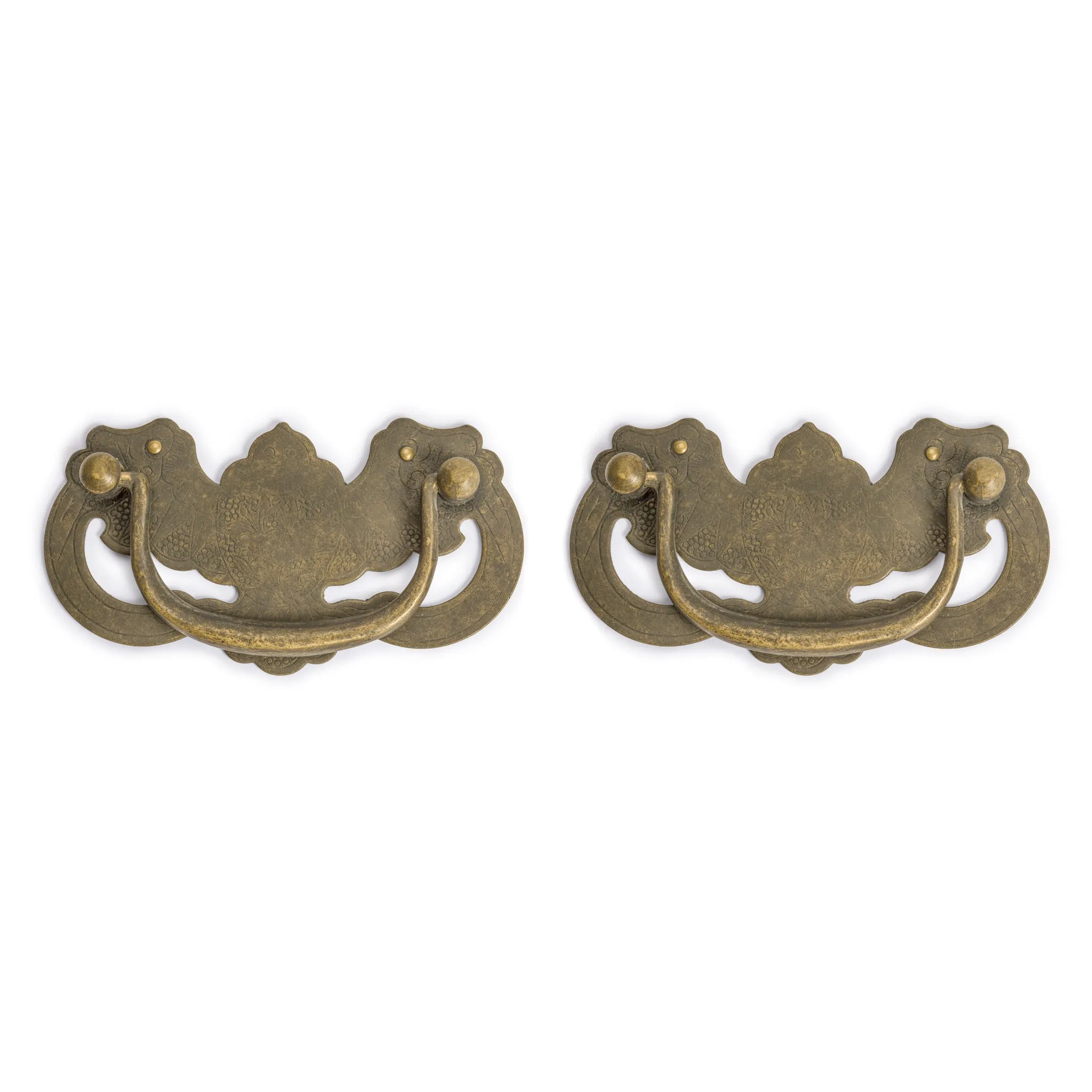 Midnight Bat Pulls 4.1" - Set of 2