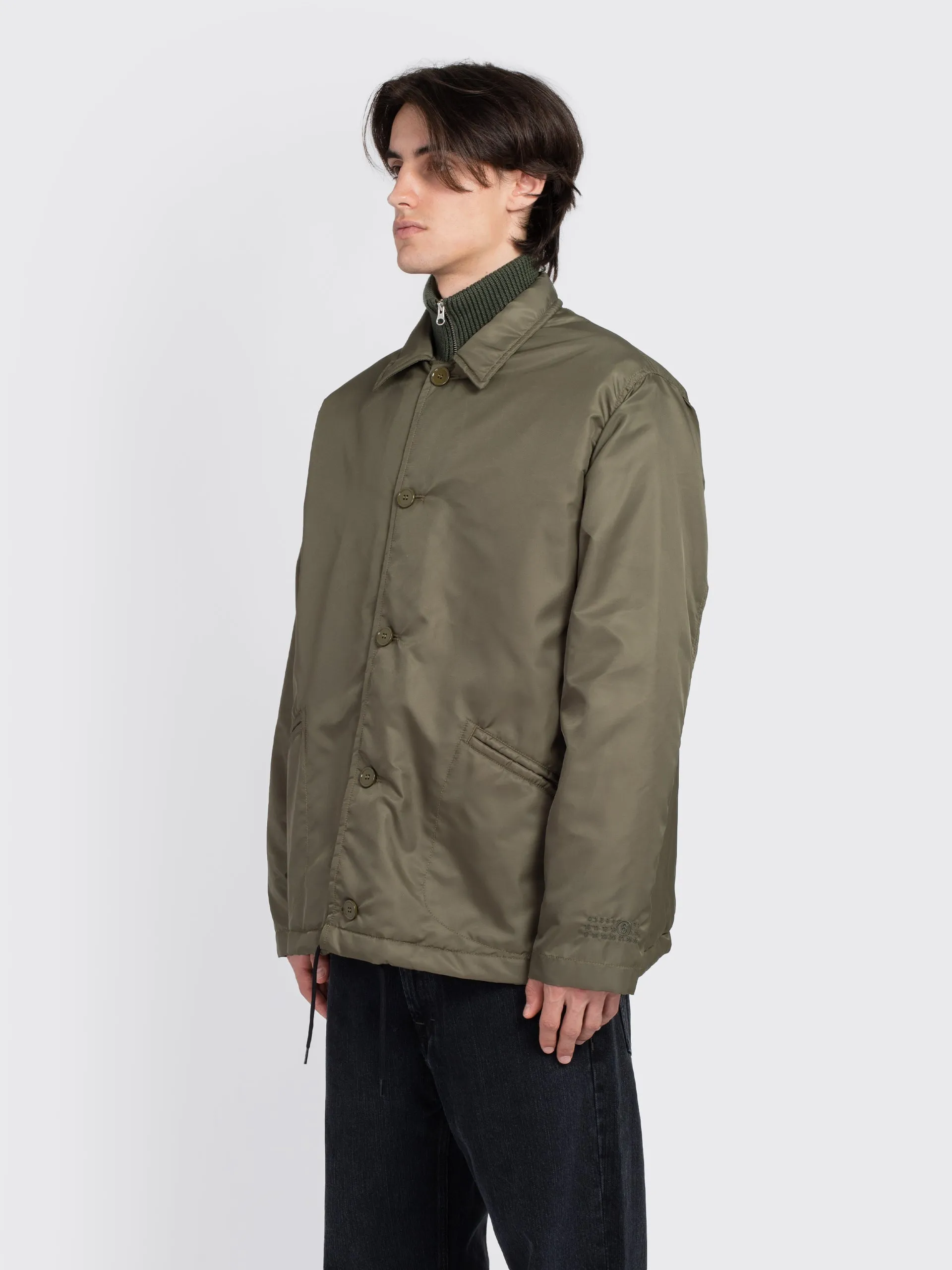MM6 Insulated Collared Jacket