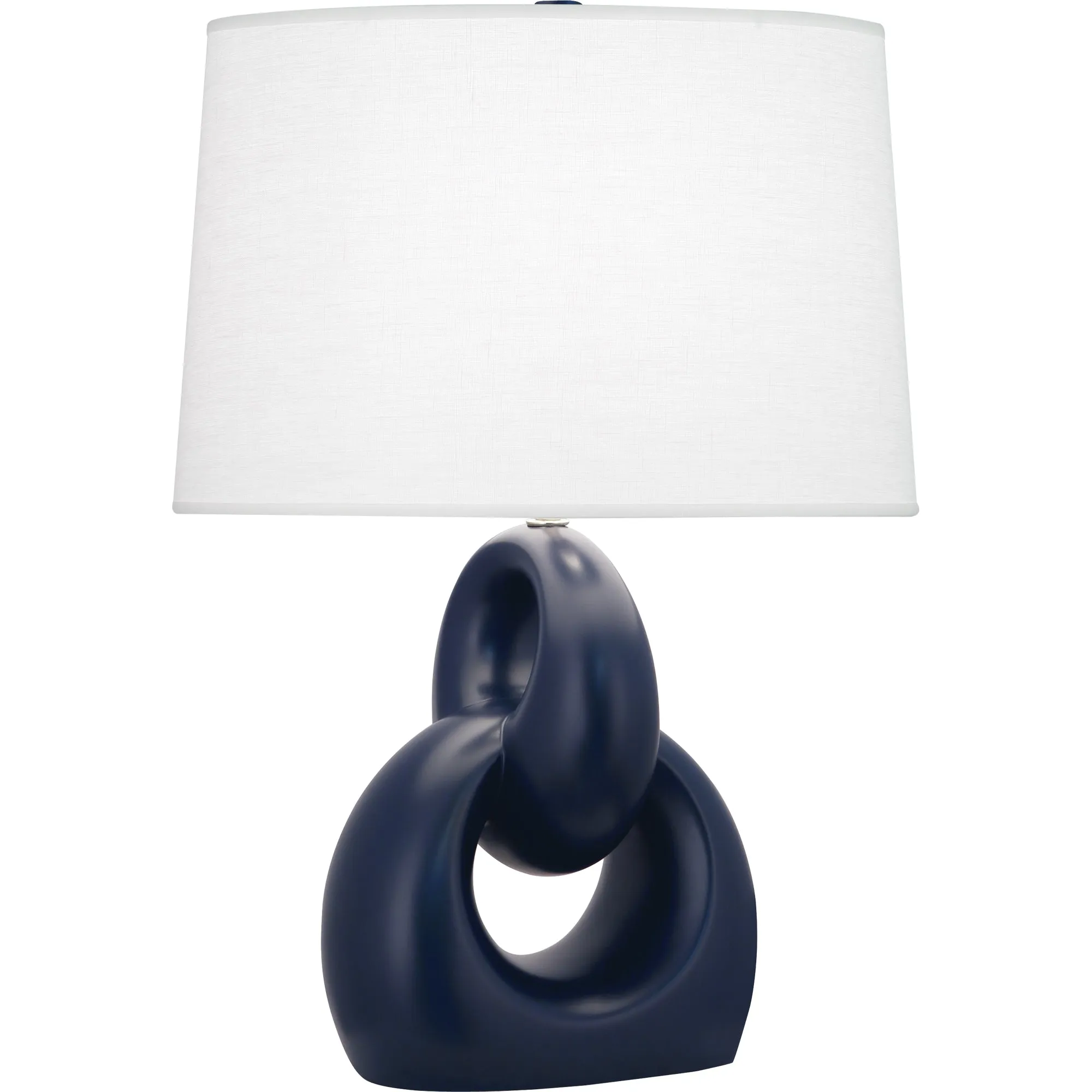 MMB81 Matte Midnight Blue Fusion Table Lamp