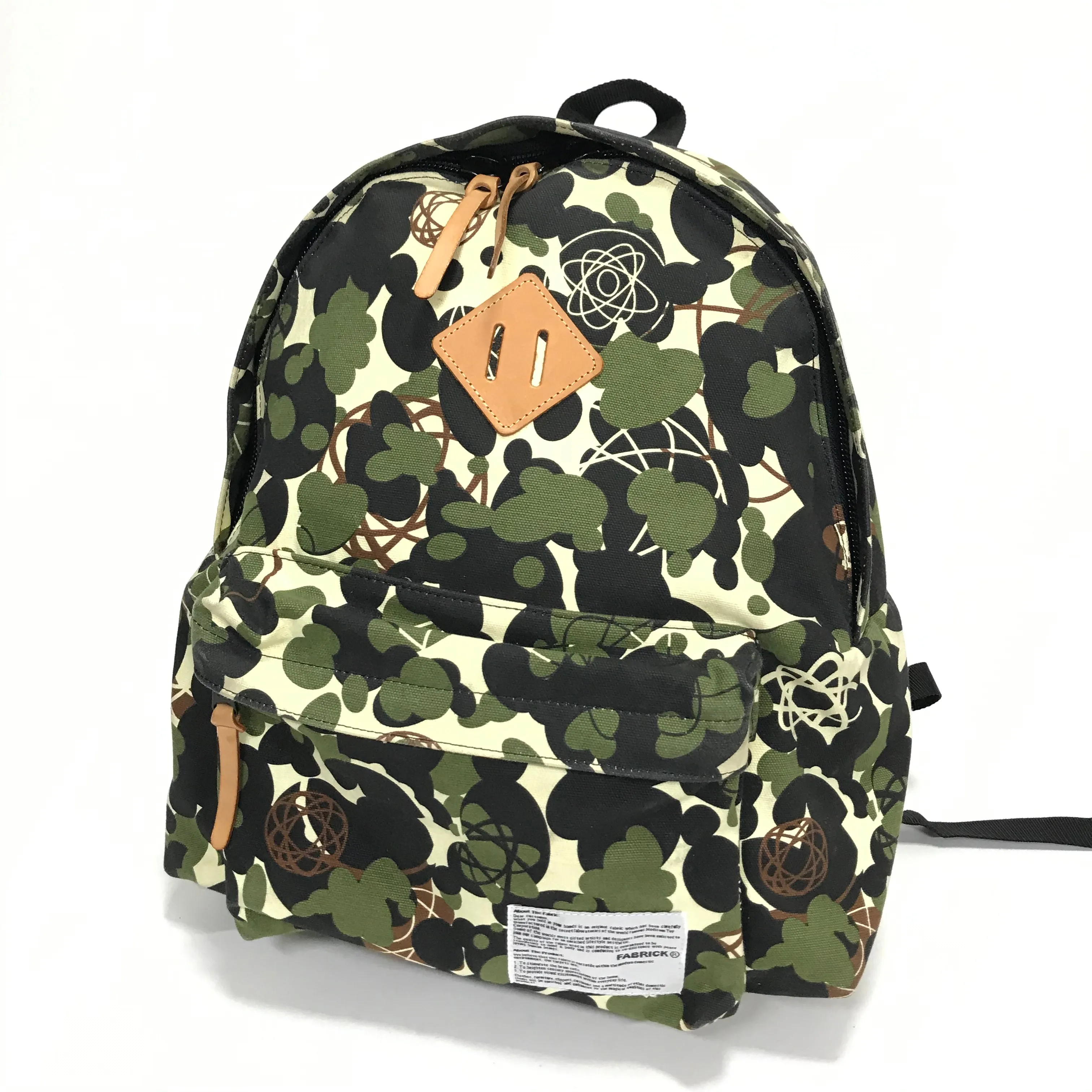 Mo Wax Unkle (Futura) x Medicom Fabrick Ben Drury Camo Backpack