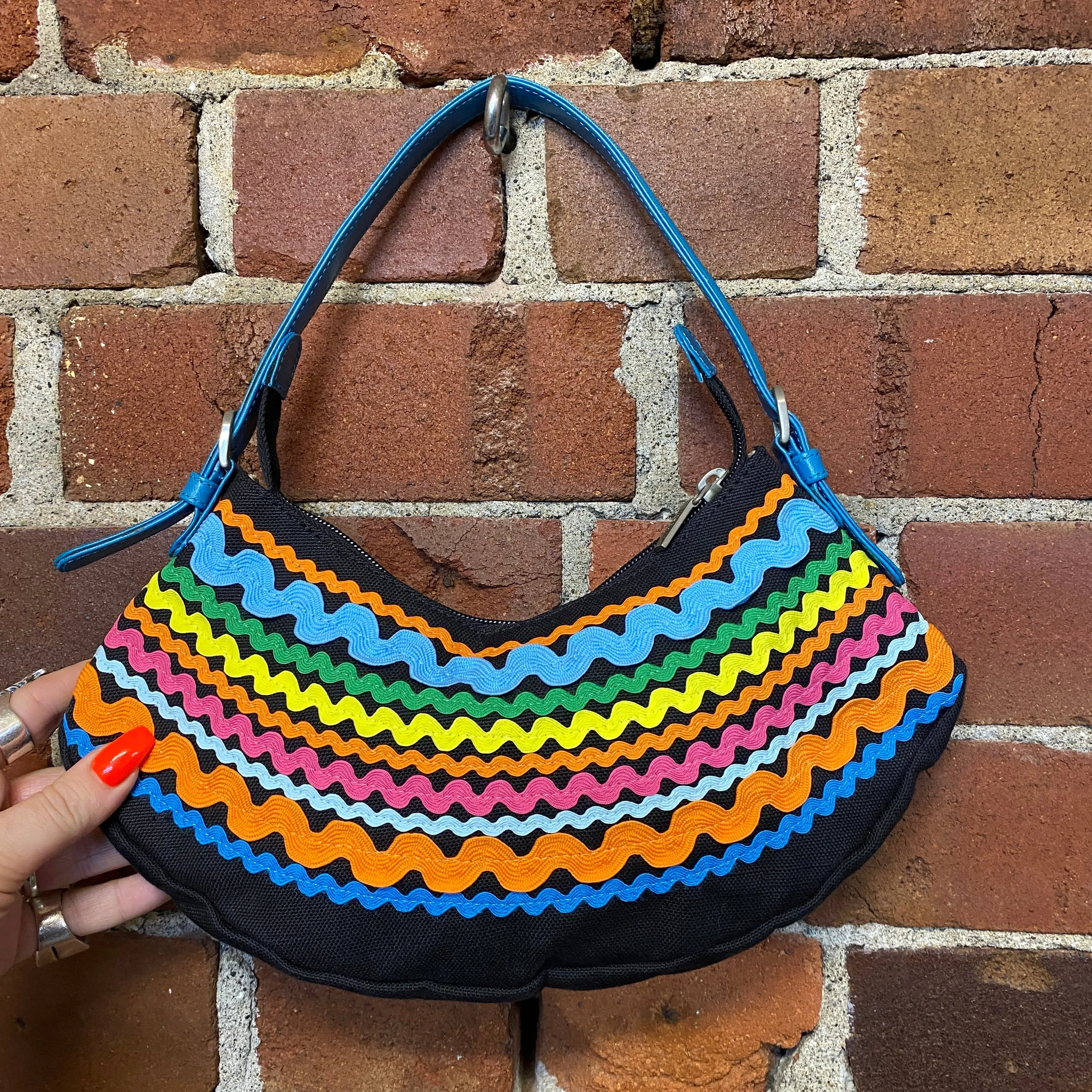 MOSCHINO Ric Rac 2000's handbag