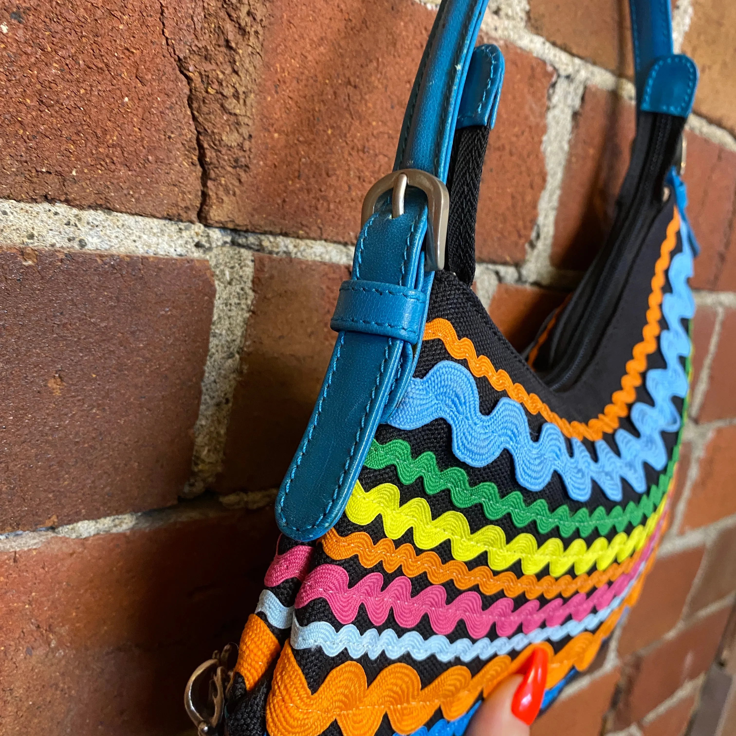 MOSCHINO Ric Rac 2000's handbag