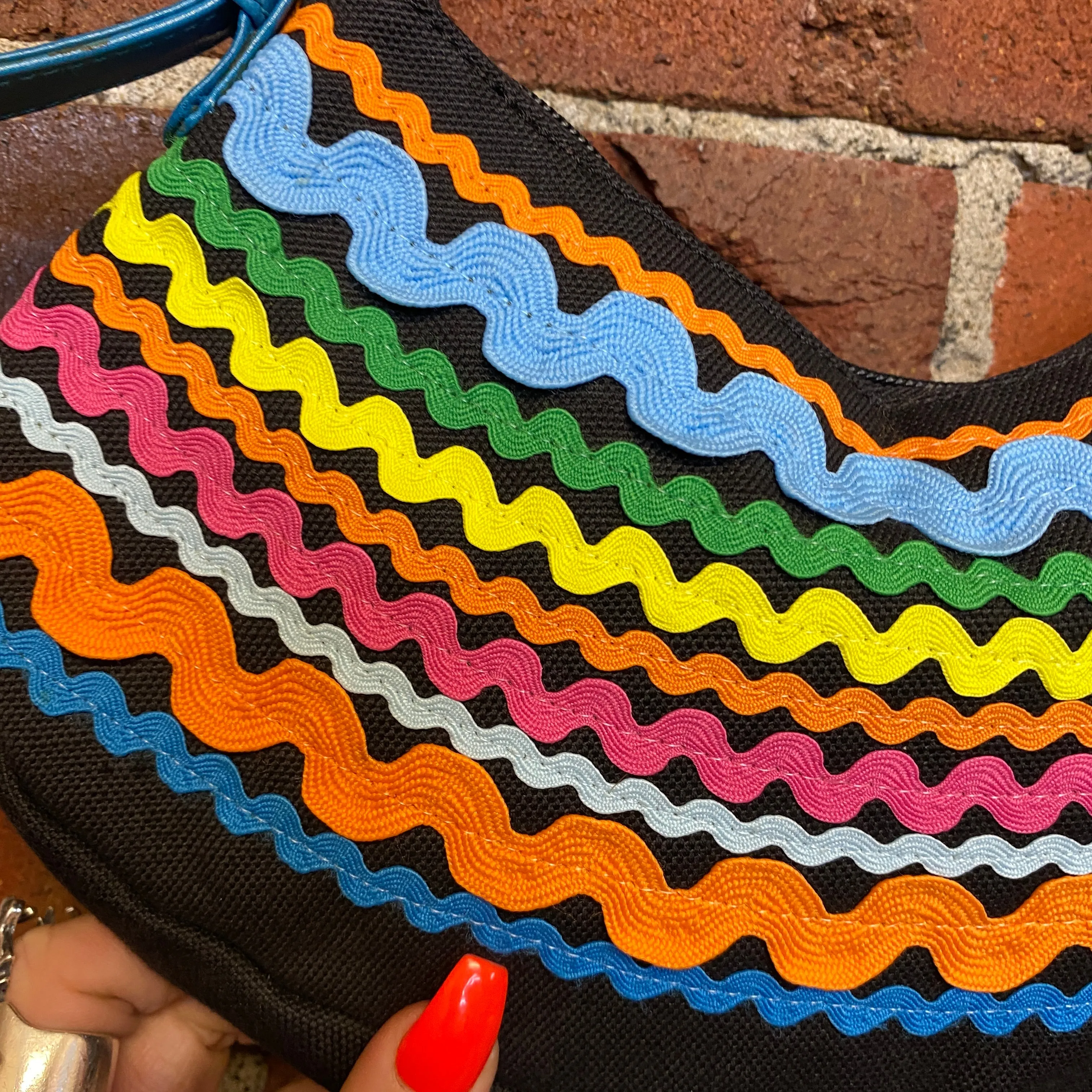 MOSCHINO Ric Rac 2000's handbag