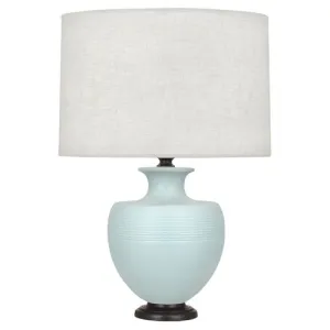 MSB22 Matte Sky Blue Michael Berman Atlas Table Lamp