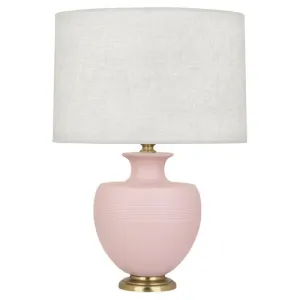 MWR21 Matte Woodrose Michael Berman Atlas Table Lamp