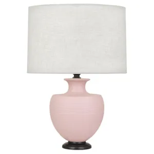 MWR22 Matte Woodrose Michael Berman Atlas Table Lamp