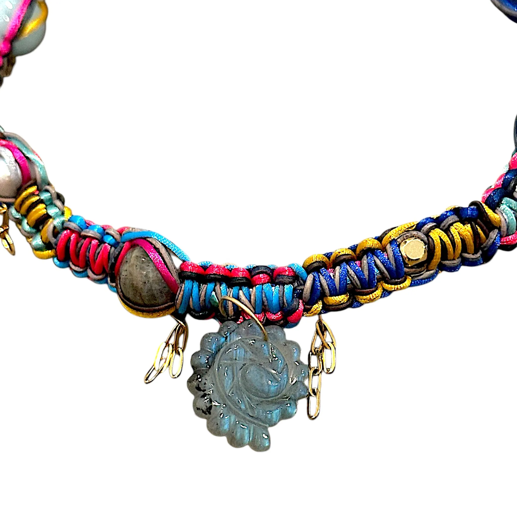 MYSTICAL MERMAID GLOW SHELL ROCKER CHOKER