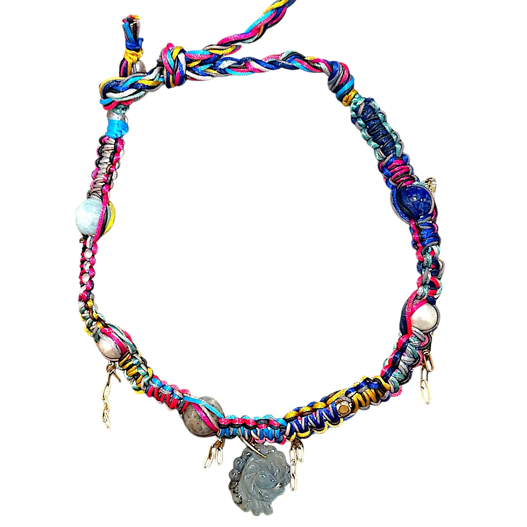 MYSTICAL MERMAID GLOW SHELL ROCKER CHOKER