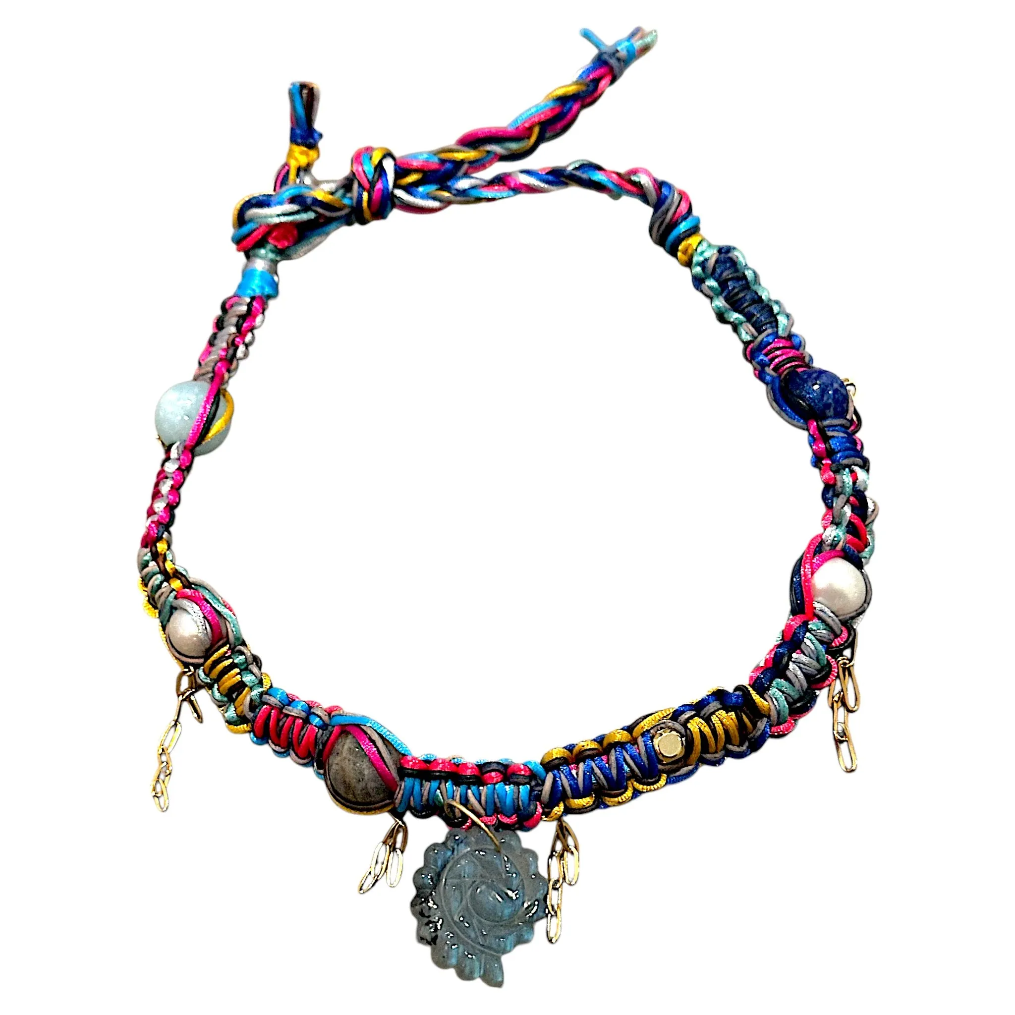 MYSTICAL MERMAID GLOW SHELL ROCKER CHOKER