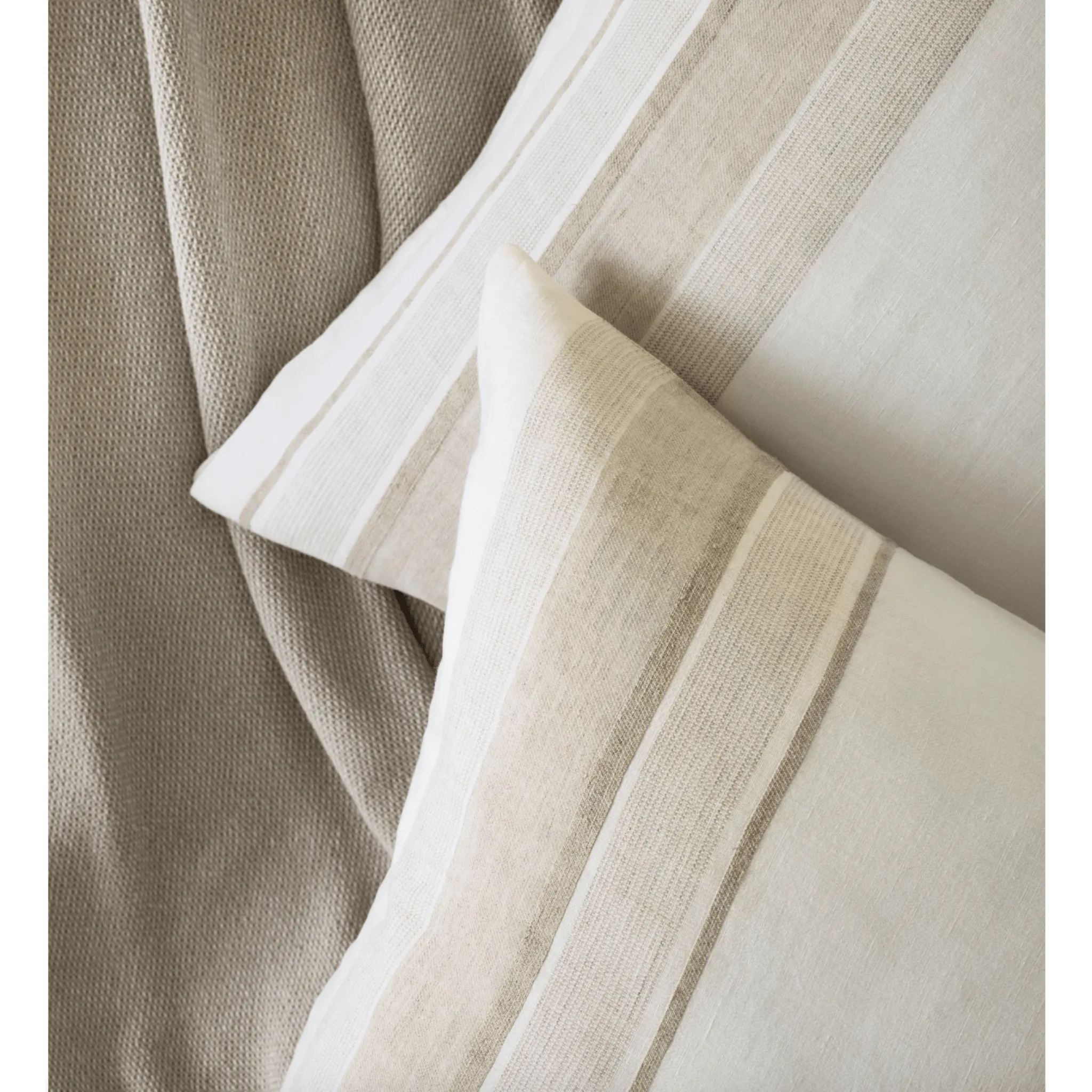 Napa Stripe Linen Natural Sham