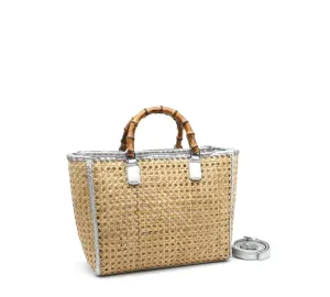 Natural Woven Tote