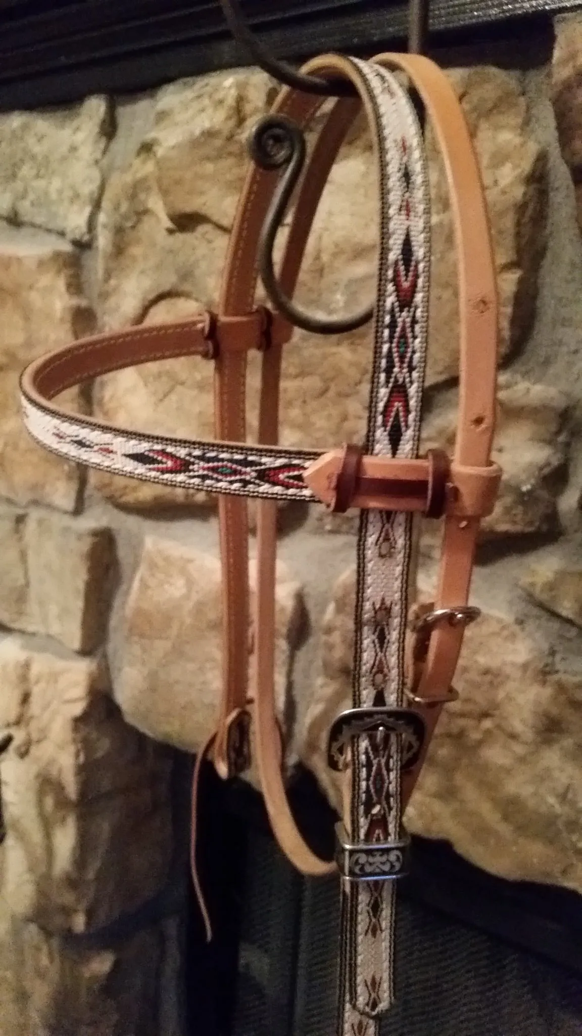 Navajo Style Browband Headstall