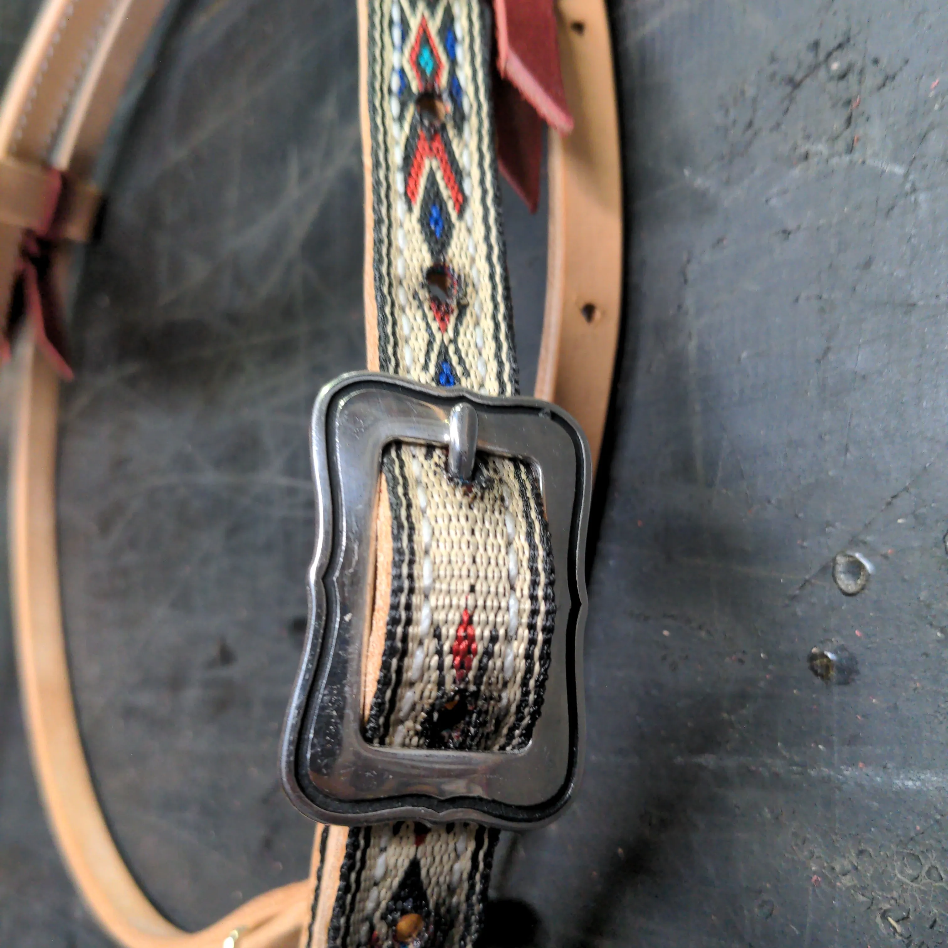Navajo Style Browband Headstall