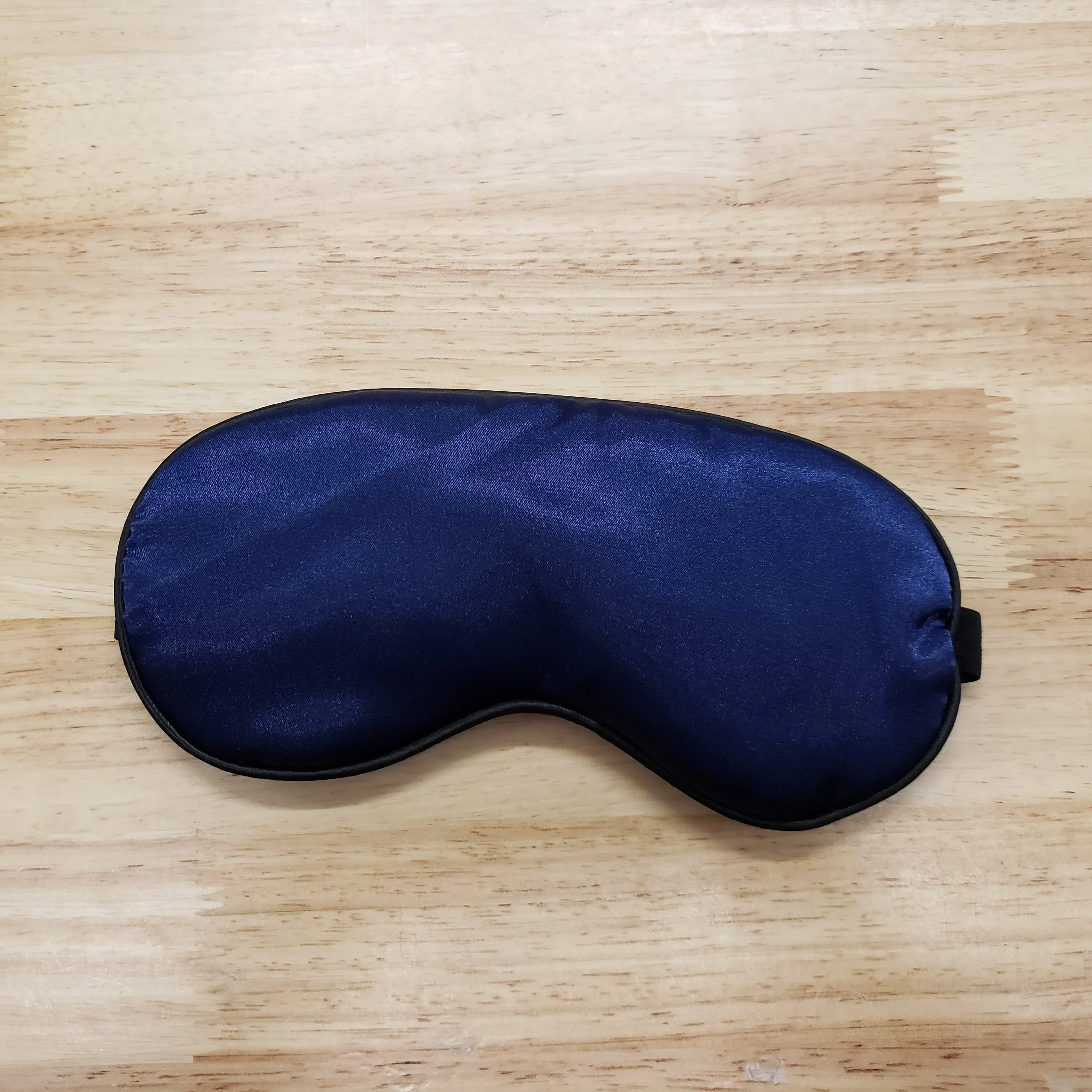 Navy Lux Silk Sleep Mask