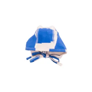 Newborn Hat // blue stripes XL // 6-12m // LAST ONE