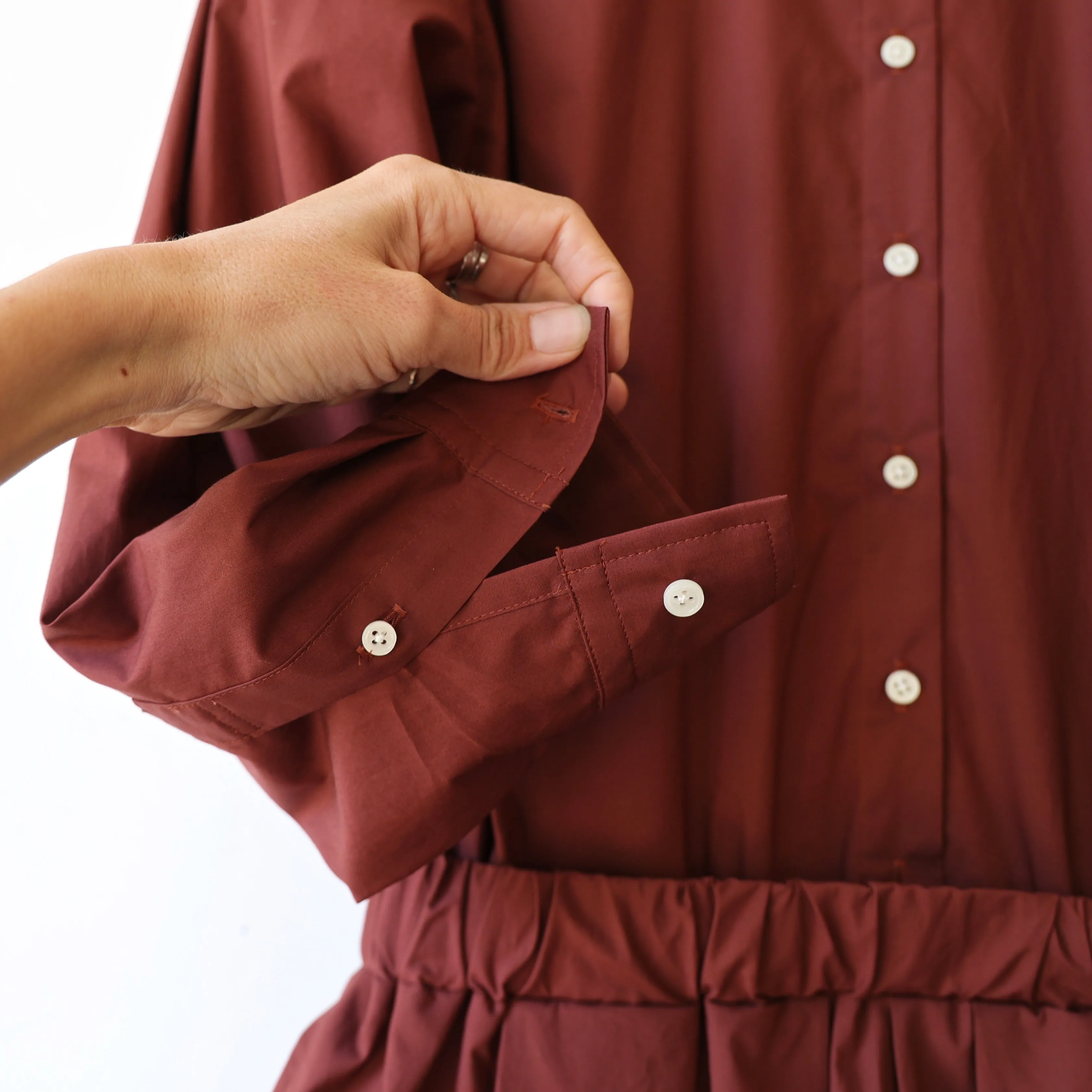 Nicholson & Nicholson Shirt Dress - Chestnut