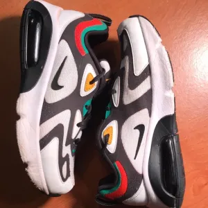 Nike air max 200 (GS) black/white/crimson/green