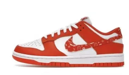 Nike Dunk Low Orange Paisley (W) 2022 (DH4401-103) Women's Size 5-10