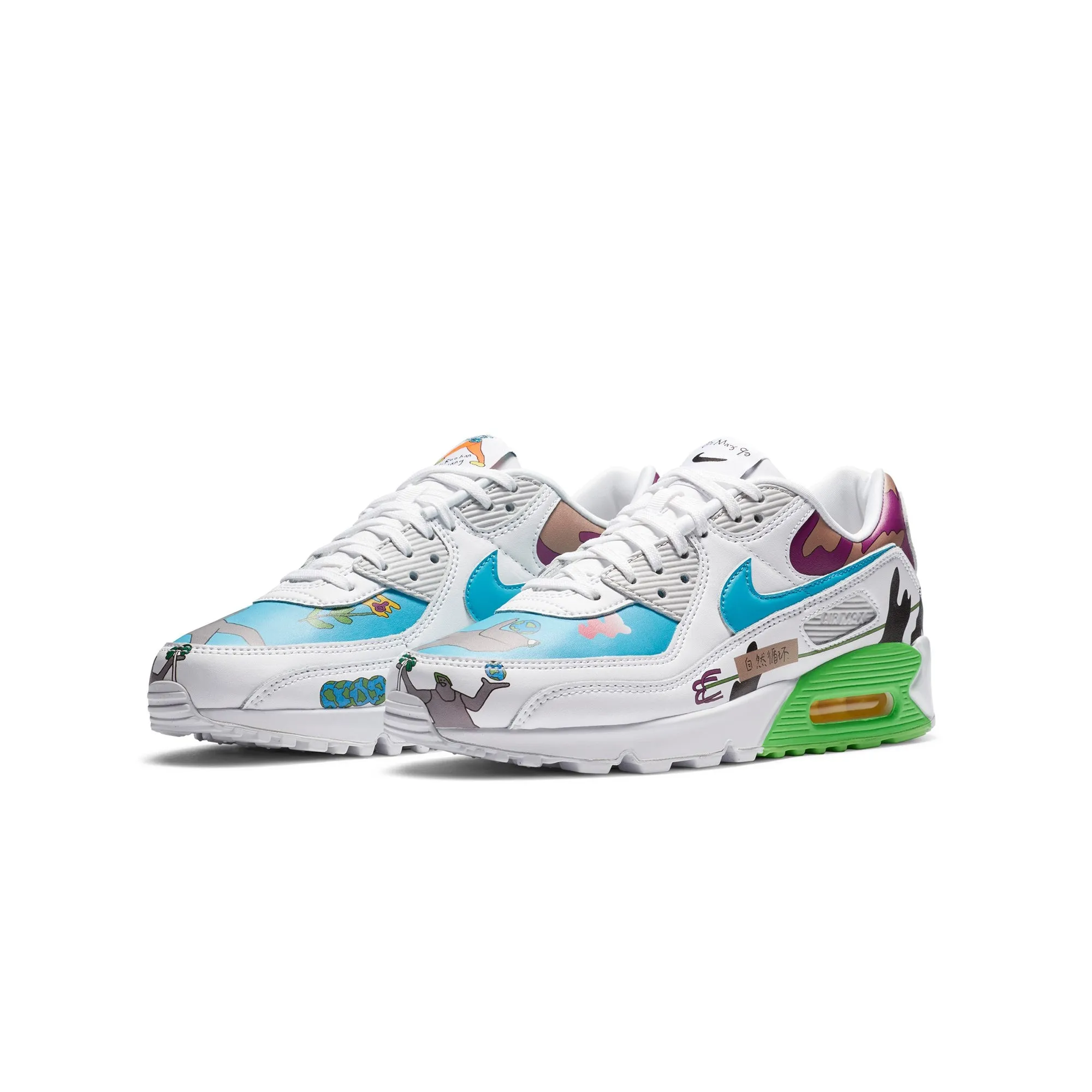 Nike Men Air Max 90 Flyleather 'Ruohan Wang' Shoes