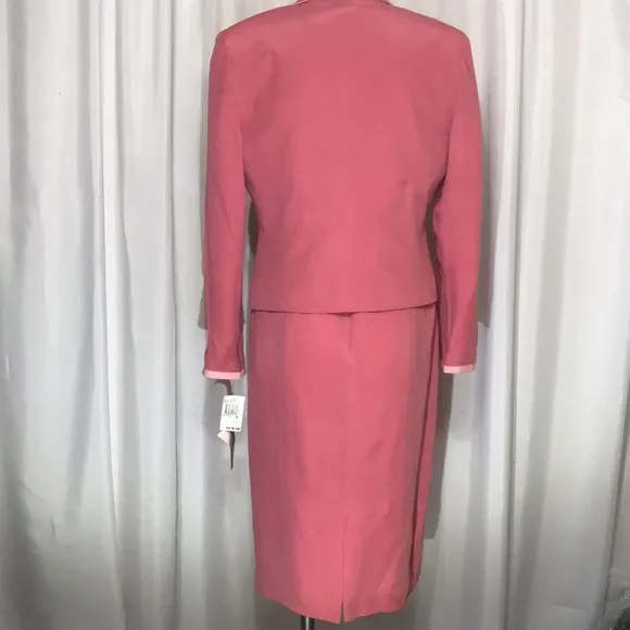 NWT SHOMI 2Pc Silk Dress Suit Sz 6