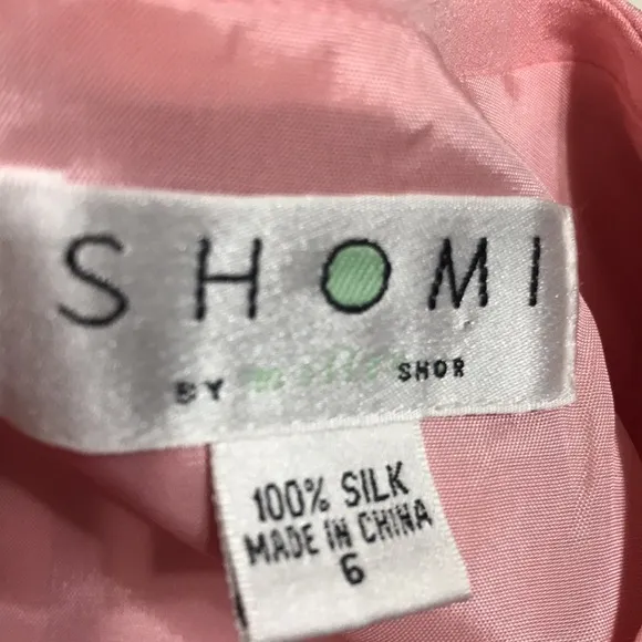 NWT SHOMI 2Pc Silk Dress Suit Sz 6