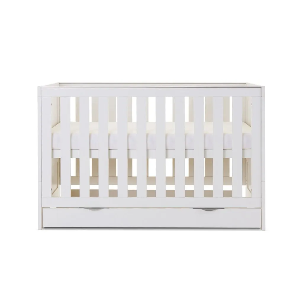 OBABY Nika 2 Piece Room Set & Underdrawer - White Wash